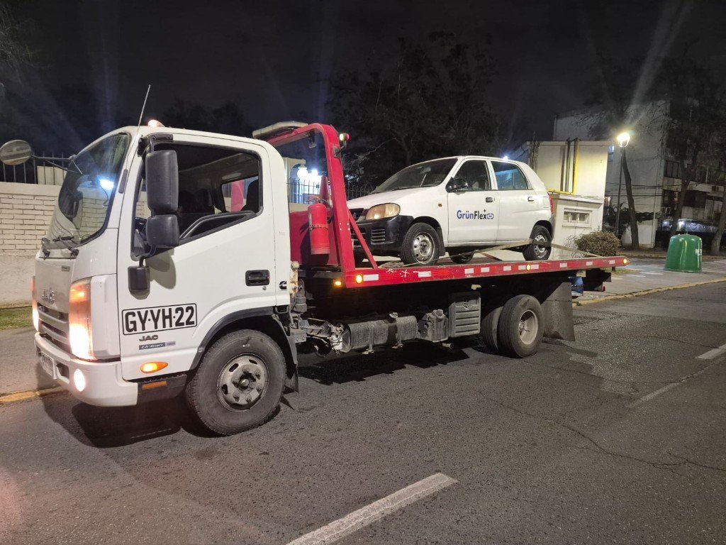 Grúas Silva - foto de servicio