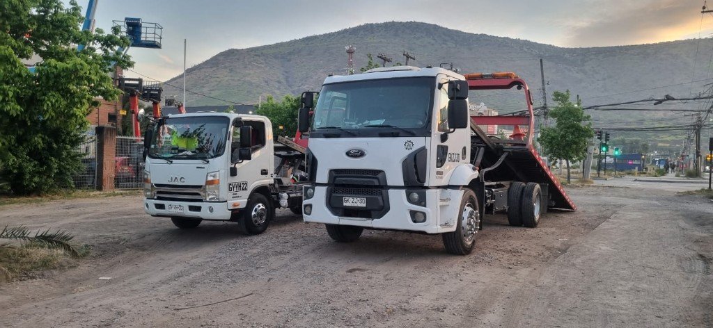 Grúas Silva - foto de servicio