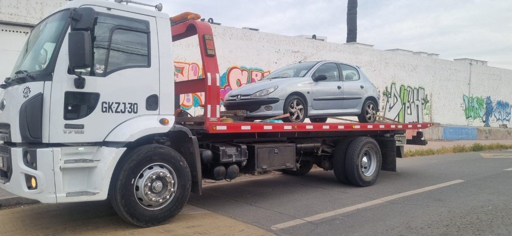 Grúas Silva - foto de servicio