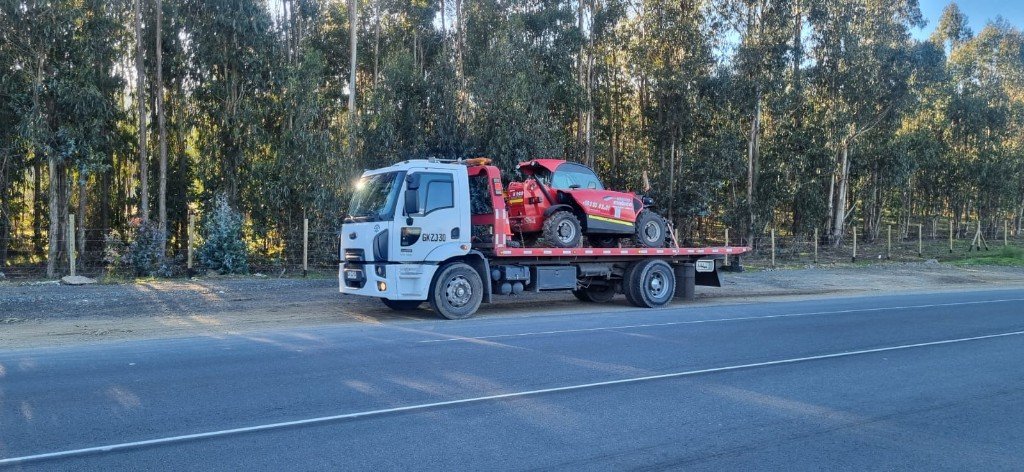 Grúas Silva - foto de servicio