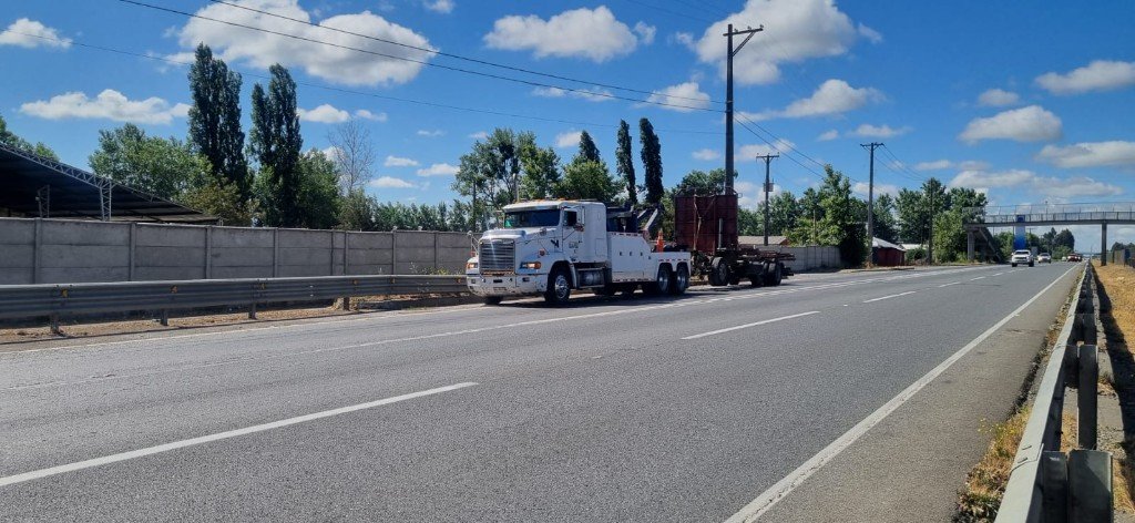 Grúas Silva - foto de servicio