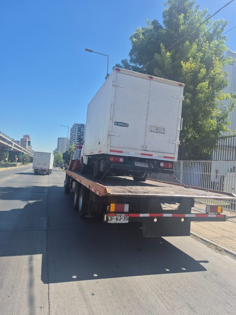 Grúas Silva - foto de servicio