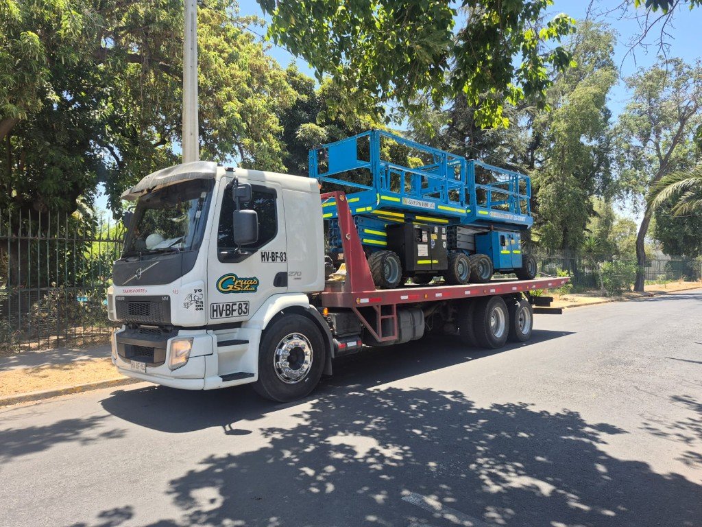 Grúas Silva - foto de servicio
