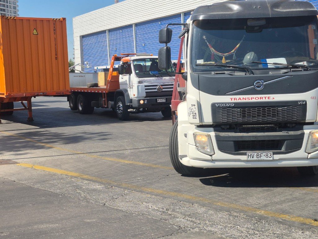 Grúas Silva - foto de servicio