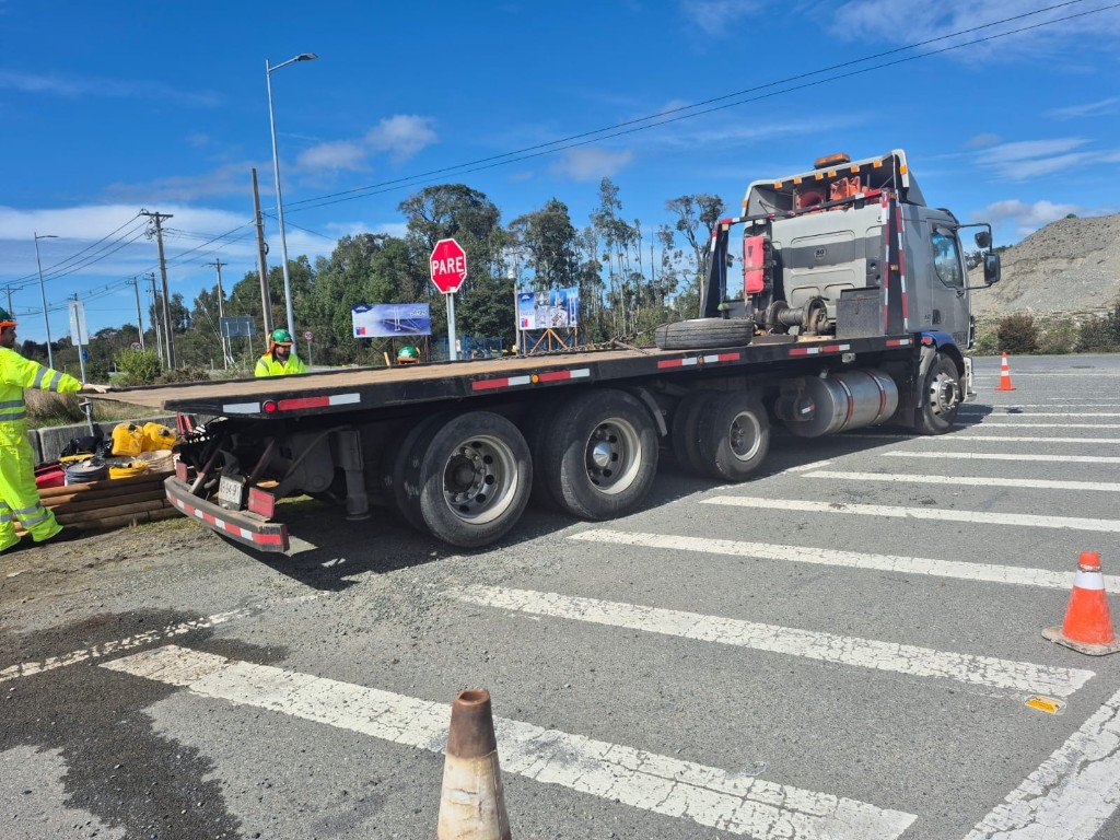 Grúas Silva - foto de servicio