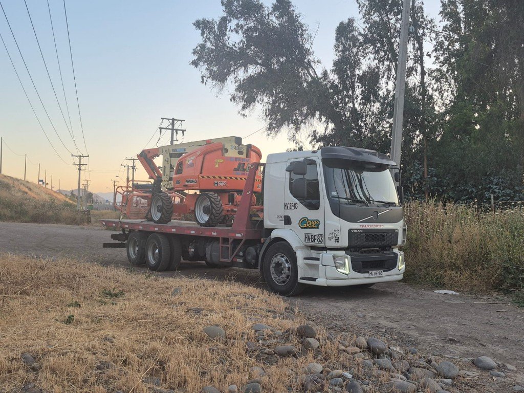 Grúas Silva - foto de servicio