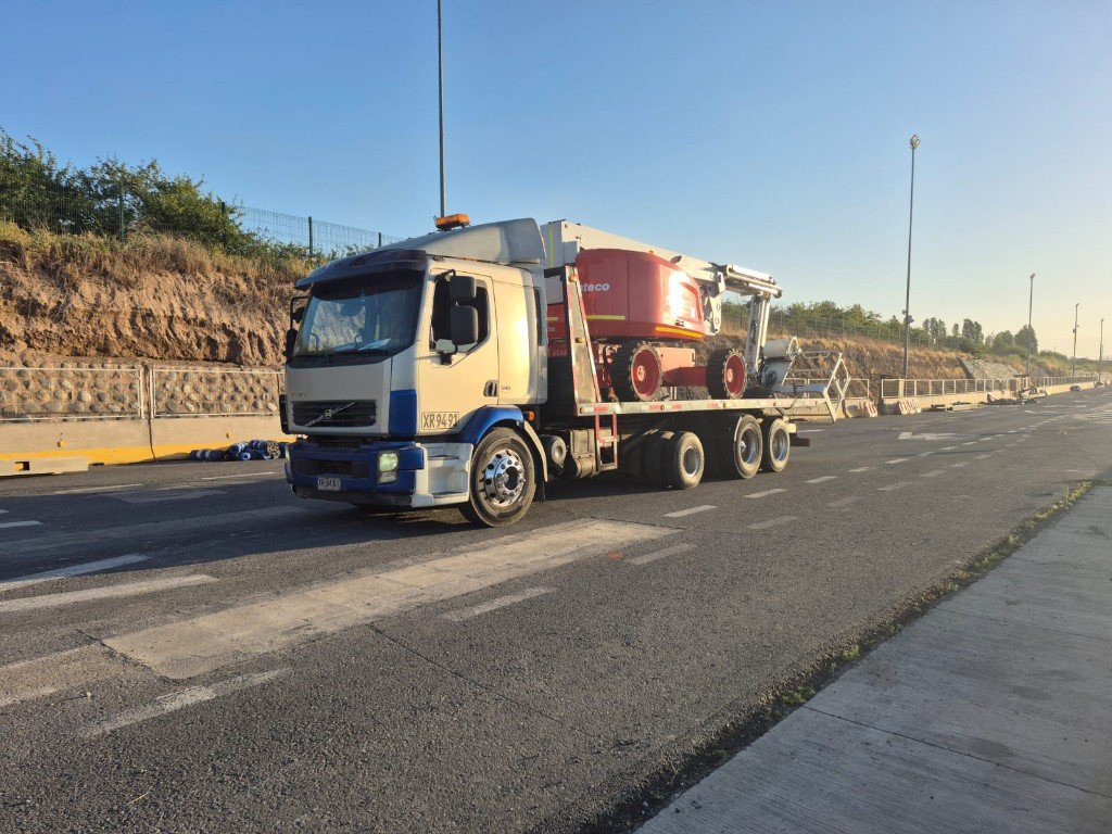 Grúas Silva - foto de servicio