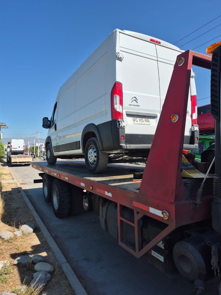 Grúas Silva - foto de servicio