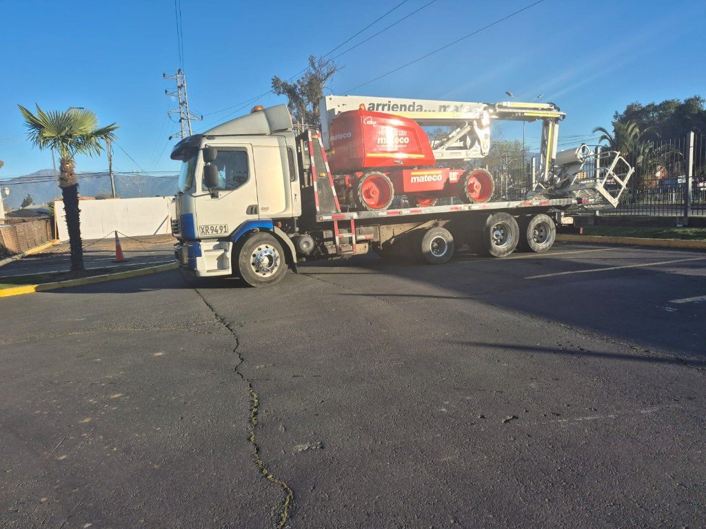 Grúas Silva - foto de servicio