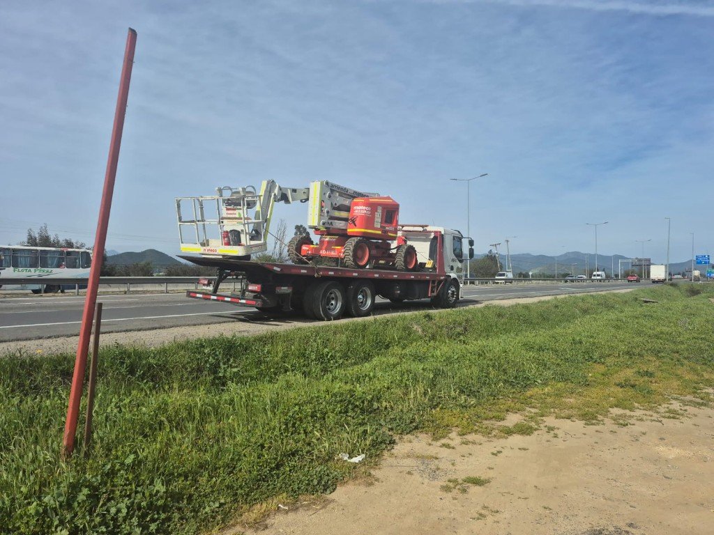 Grúas Silva - foto de servicio