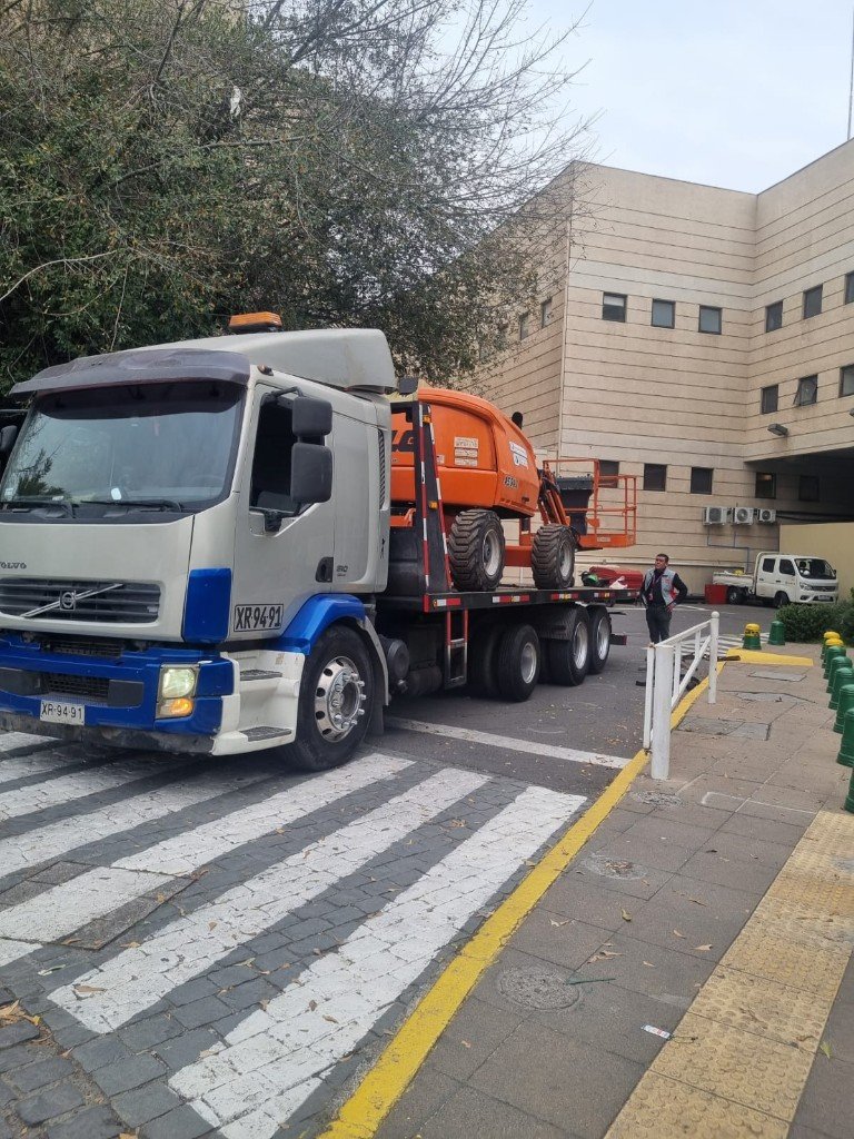 Grúas Silva - foto de servicio