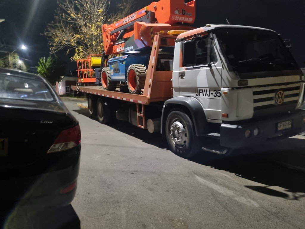 Grúas Silva - foto de servicio