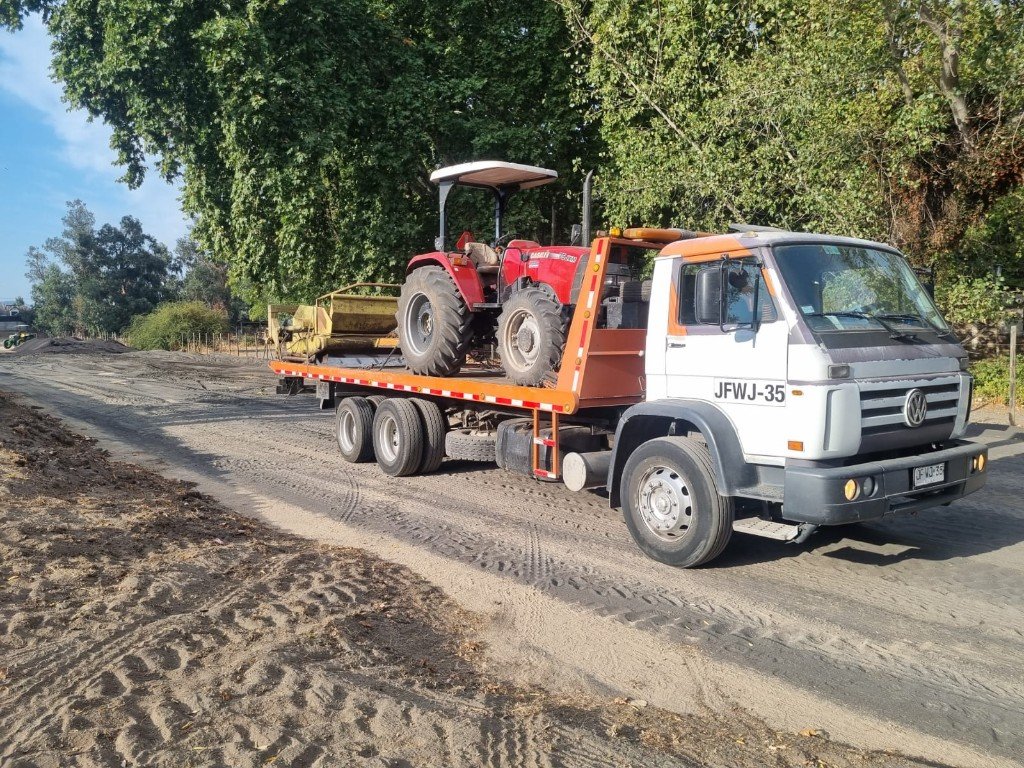 Grúas Silva - foto de servicio