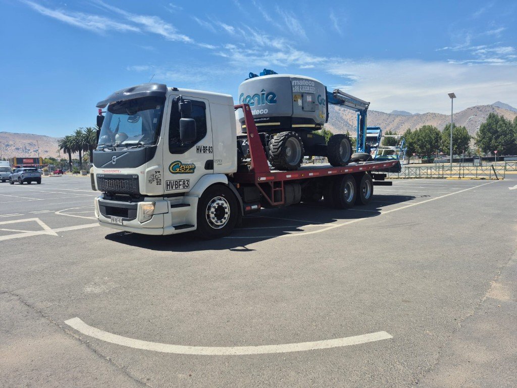 Traslado de maquinaria agrícola, vial y de construcción